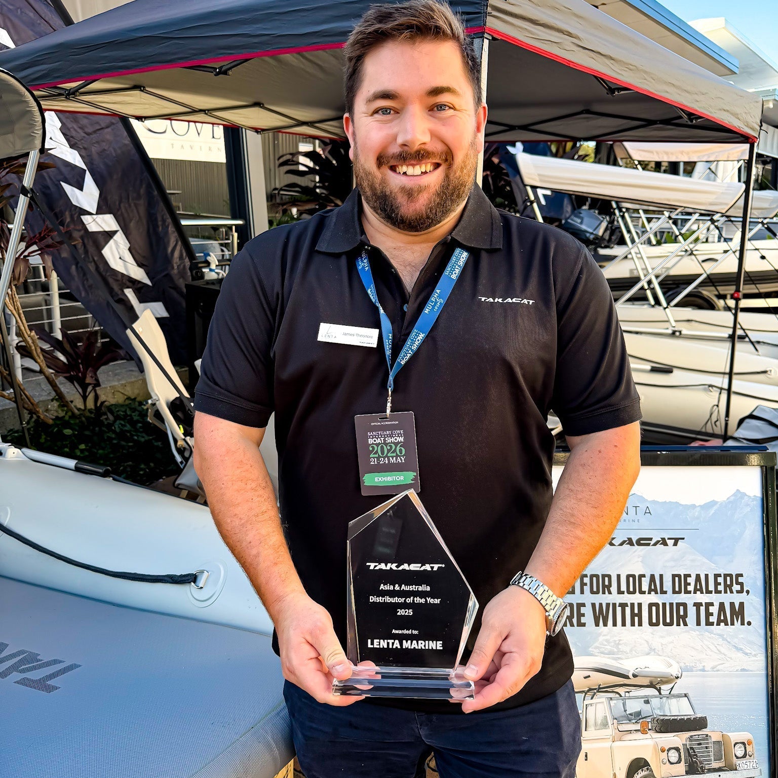 Lenta Marine Awarded Takacat Australia & Asia Distributor of the Year 2025