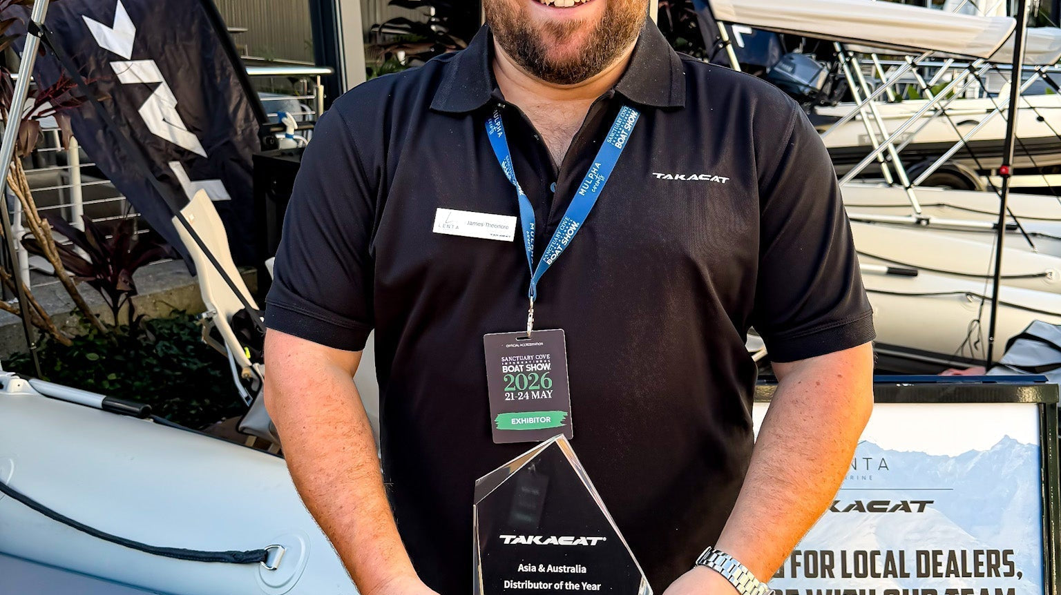 Lenta Marine Awarded Takacat Australia & Asia Distributor of the Year 2025