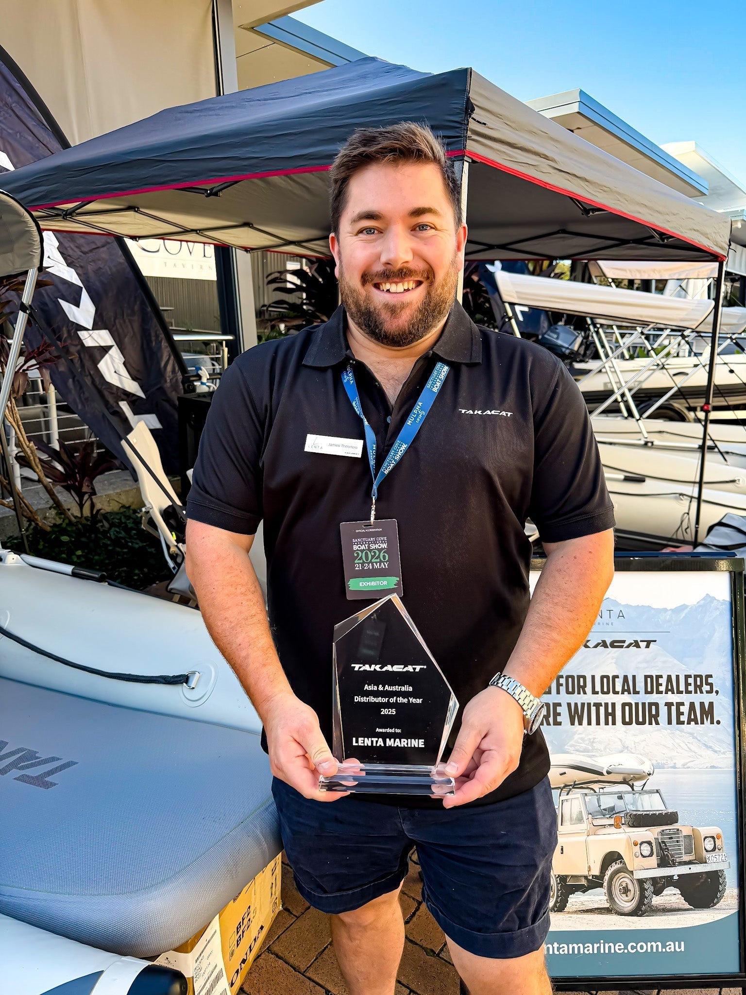 Lenta Marine Awarded Takacat Australia & Asia Distributor of the Year 2025
